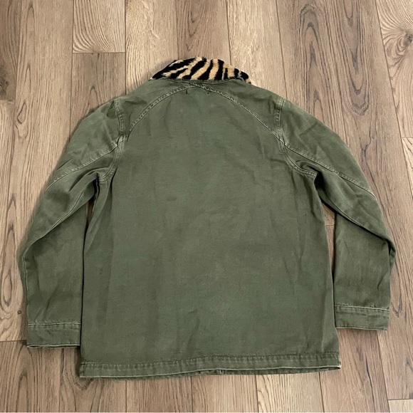 Dear John‎ by Anthropologie Cazimir Utility Jacket Green - Picture 6 of 11